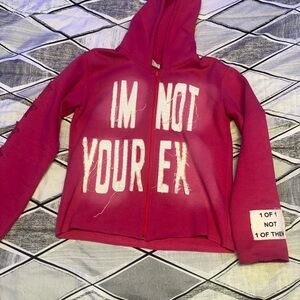 Kids Pink Hoodie - Bold Statement Design